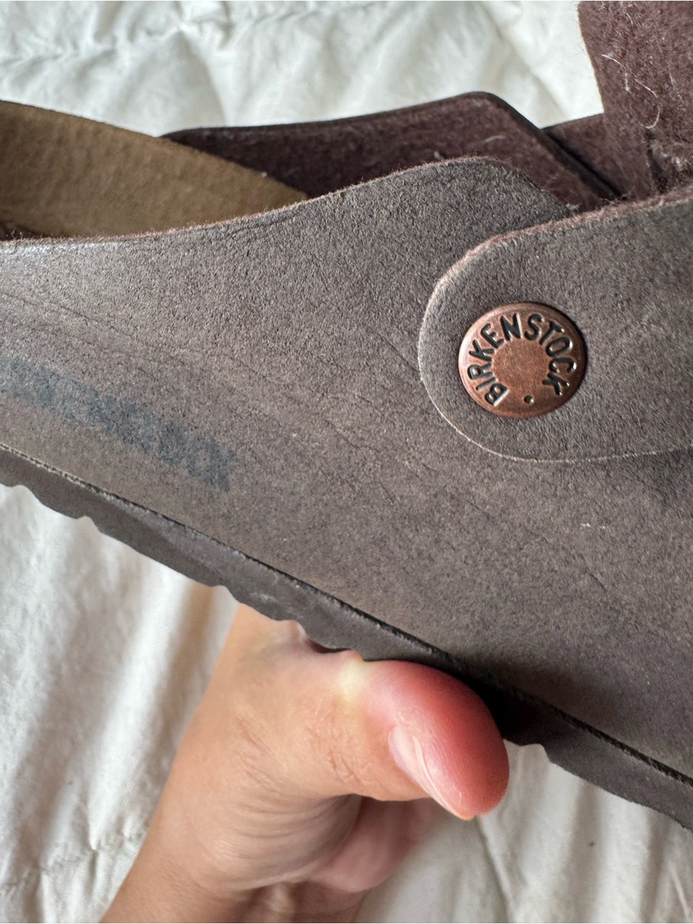 Birkenstock Boston Habana Oiled Leather Clogs Women’s US 11-11.5 EU 43 Brown - Picture 7 of 8